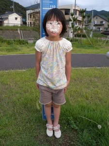 スモック　ブラウス丈